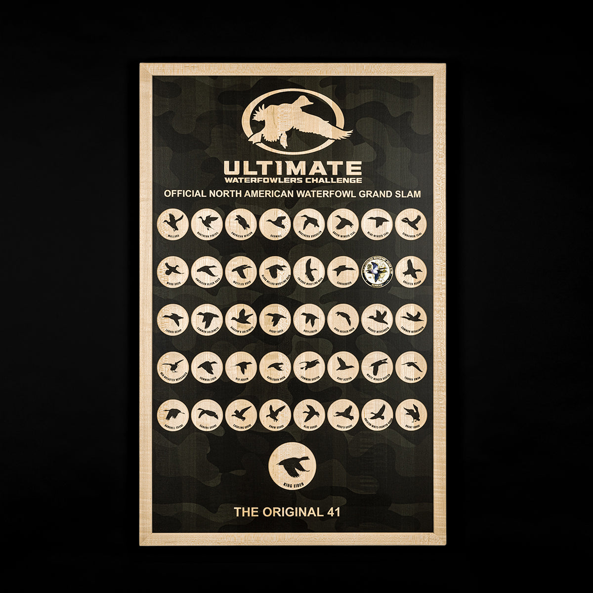 UWC OFFICAL CHALLENGLE COIN DISPLAY