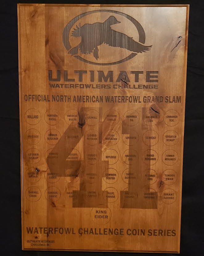 UWC OFFICAL CHALLENGLE COIN DISPLAY