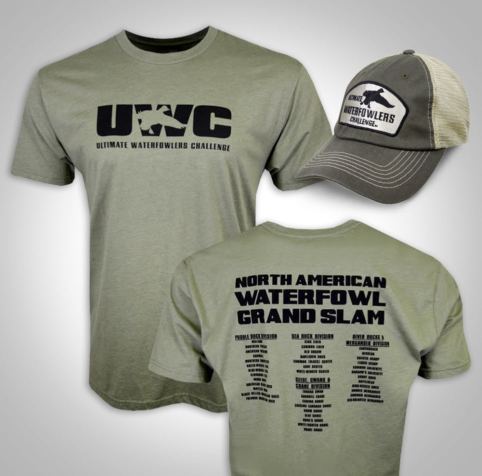 UWC NORTH AMERICAN WATERFOWL GRAND SLAM T-SHIRT & HAT COMBO